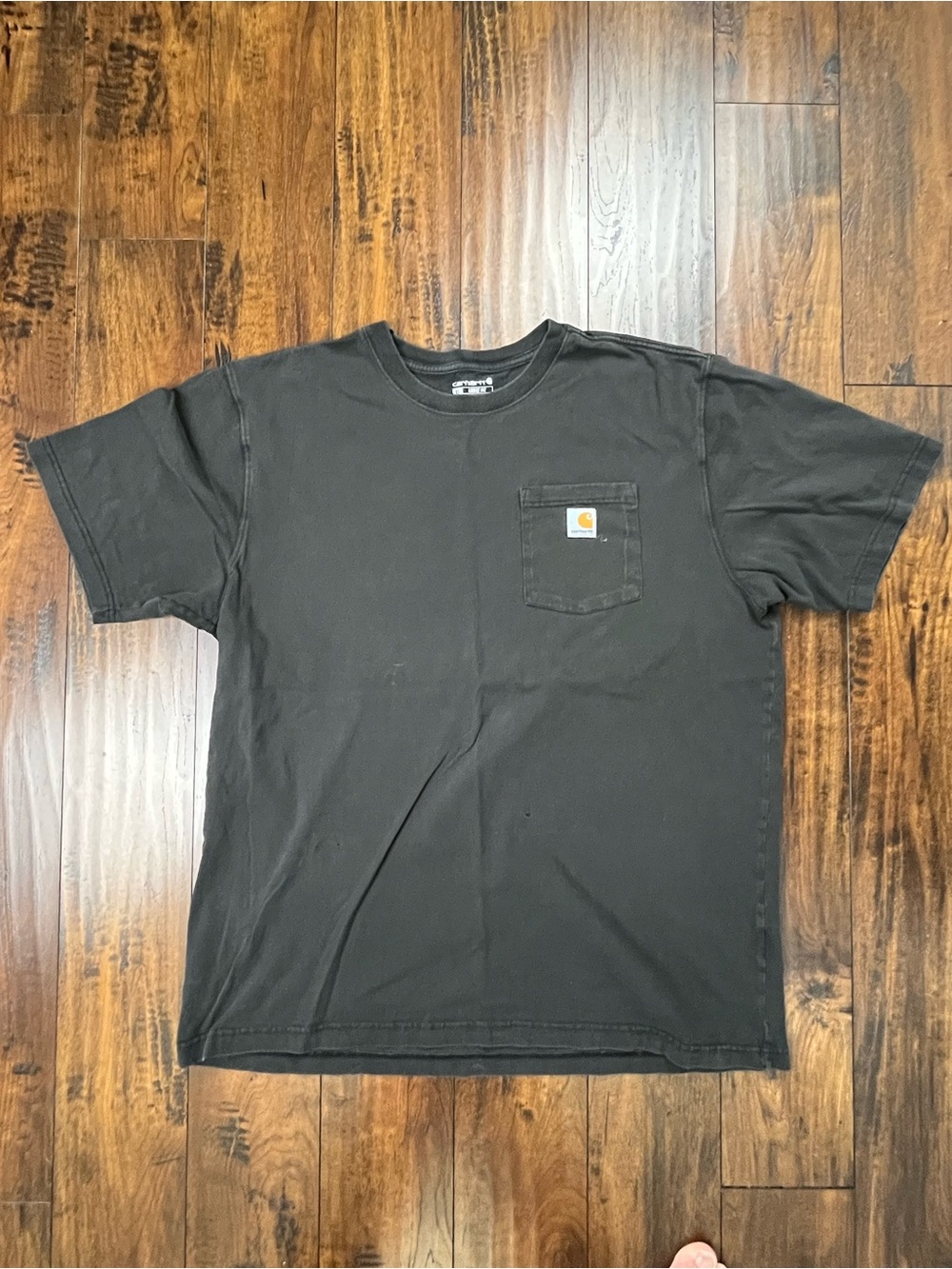Carhartt K87 Faded Black Loose Fit Pocket T-Shirt Men’s XL TALL Workwear.